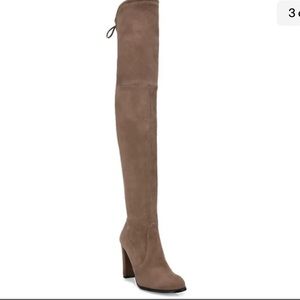 Brand New Stuart Weitzman Highland Boots 37.5 Taupe